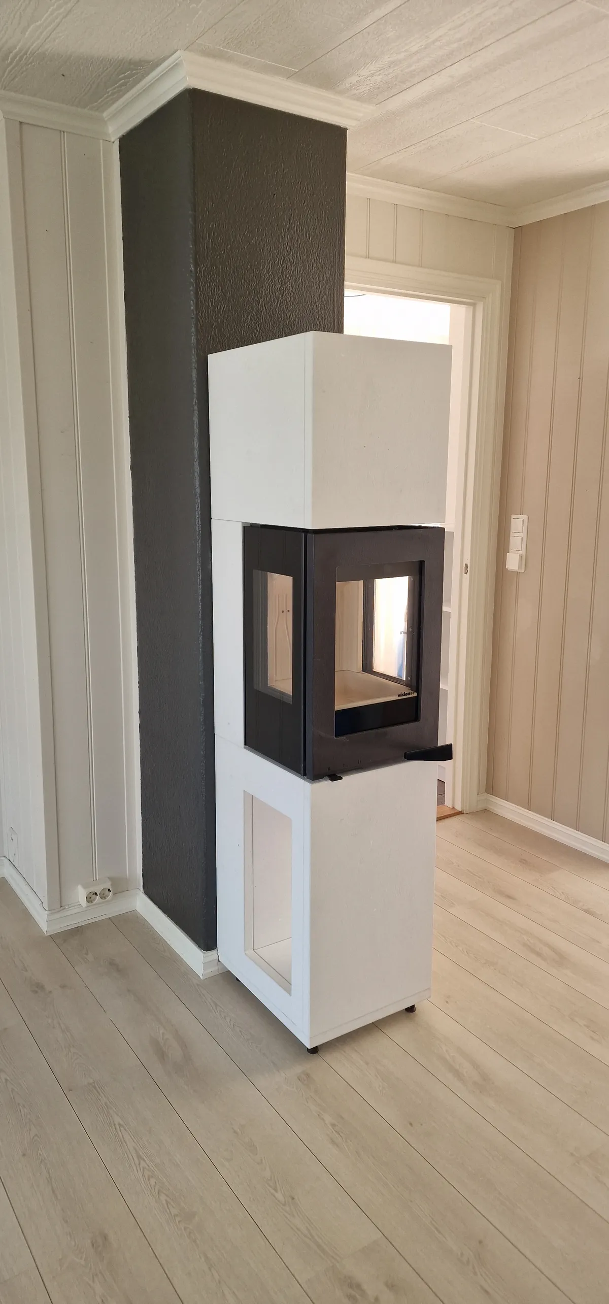 Montering av elementpeis fra Obs Bygg