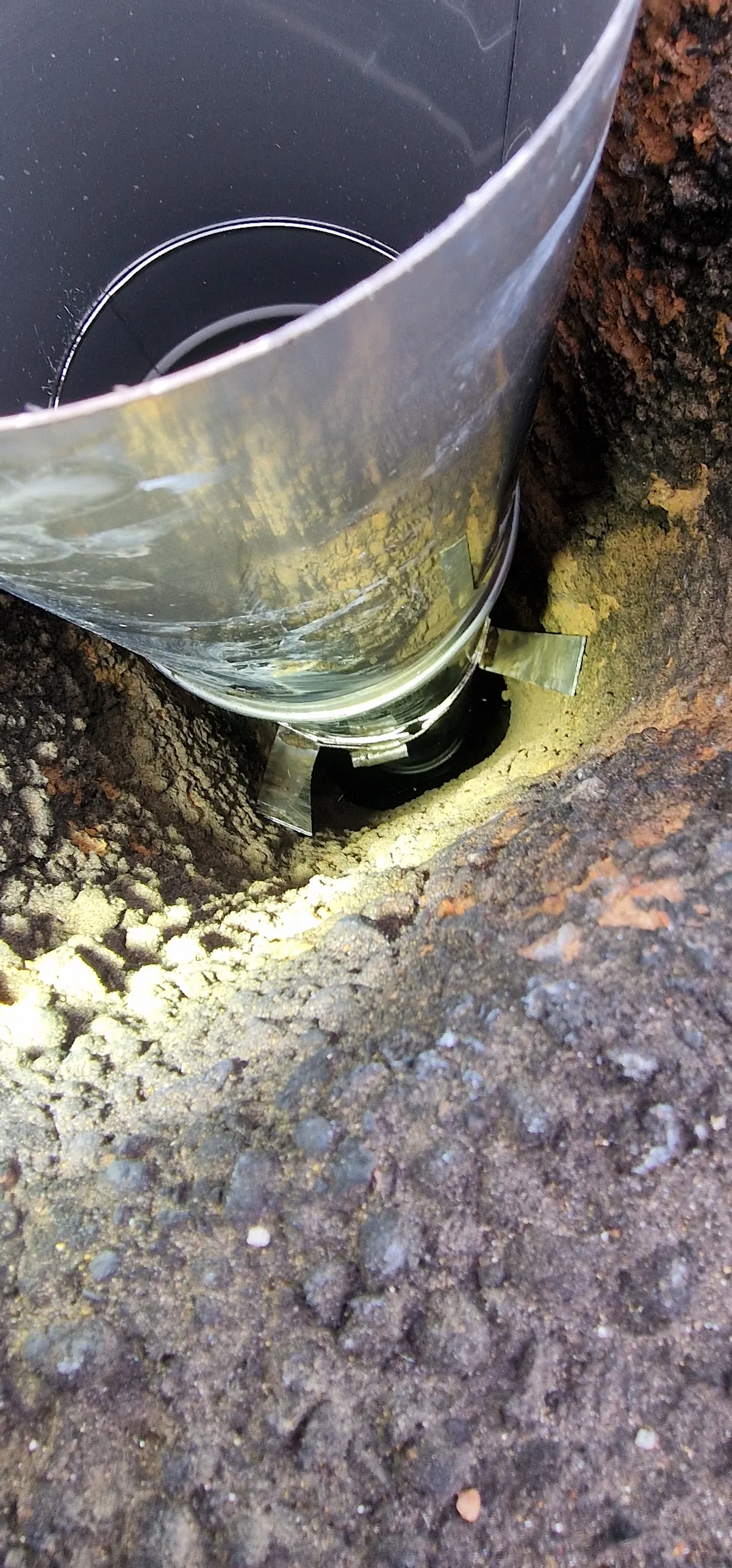 Piperehabilitering med stålrør og avstandsfjær